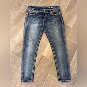 Miss Me Dark Blue Skinny Jeans